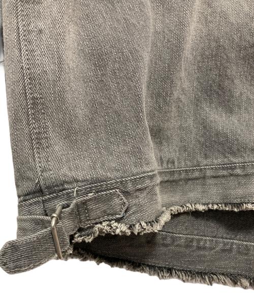 GRANCY（グランシー）grancy (グランシー) ZipDesign DenimShirt Jacket グレー サイズ:Lの古着・服飾アイテム