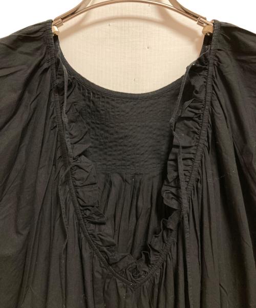 ne quittez pas（ヌキテパ）ne quittez pas (ヌキテパ) Fine Lawn Pintuck Dress ワンピース ブラック サイズ:-の古着・服飾アイテム