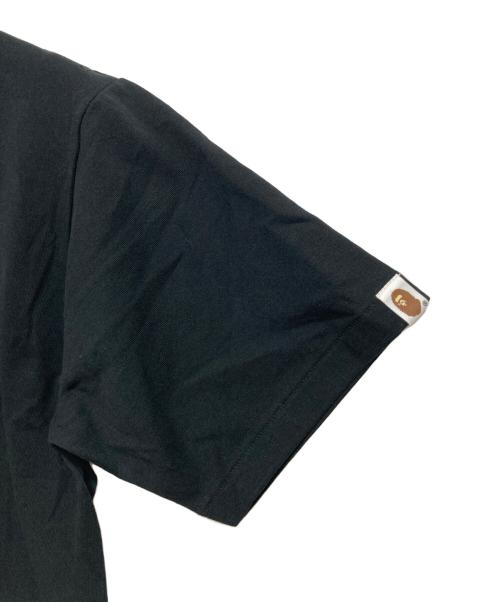 A BATHING APE（アベイシングエイプ）A BATHING APE (アベイシングエイプ) プリントTシャツ ブラック サイズ:Mの古着・服飾アイテム