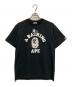 A BATHING APE（アベイシングエイプ）の古着「Felix the Cat プリントTシャツ」｜ブラック