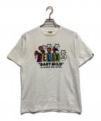 A BATHING APEアベイシングエイプ）の古着「Felix the Cat プリントTシャツ」｜ホワイト