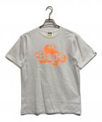 A BATHING APEアベイシングエイプ）の古着「ベイビーマイロプリントTシャツ」｜ホワイト