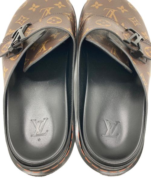 LOUIS VUITTON（ルイ ヴィトン）LOUIS VUITTON (ルイ ヴィトン) LV Easy Line Mule 9 ブラウン サイズ:SIZE 9の古着・服飾アイテム