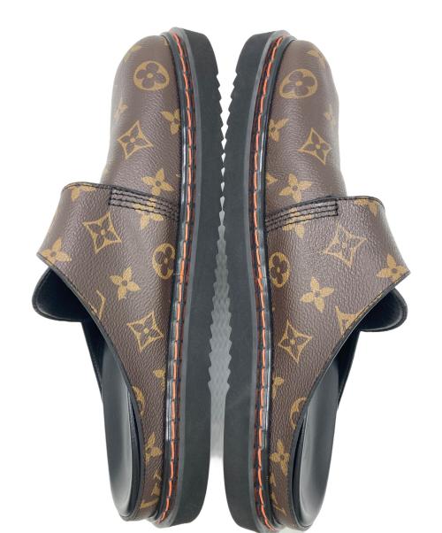 LOUIS VUITTON（ルイ ヴィトン）LOUIS VUITTON (ルイ ヴィトン) LV Easy Line Mule 9 ブラウン サイズ:SIZE 9の古着・服飾アイテム