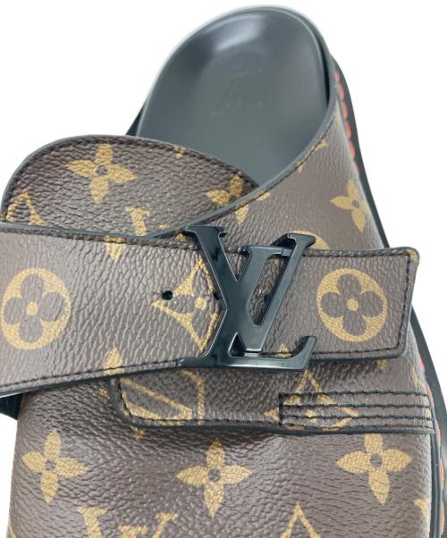 LOUIS VUITTON（ルイ ヴィトン）LOUIS VUITTON (ルイ ヴィトン) LV Easy Line Mule 9 ブラウン サイズ:SIZE 9の古着・服飾アイテム