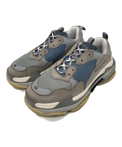BALENCIAGA（バレンシアガ）BALENCIAGA (バレンシアガ) TRIPLE S グレー サイズ:43の古着・服飾アイテム