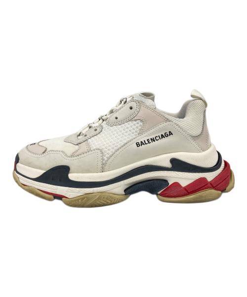 BALENCIAGA（バレンシアガ）BALENCIAGA (バレンシアガ) TRIPLE S ホワイト サイズ:27.5㎝の古着・服飾アイテム