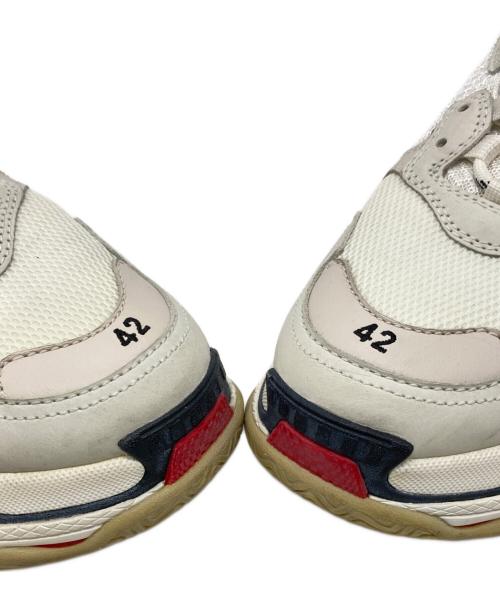 BALENCIAGA（バレンシアガ）BALENCIAGA (バレンシアガ) TRIPLE S ホワイト サイズ:27.5㎝の古着・服飾アイテム