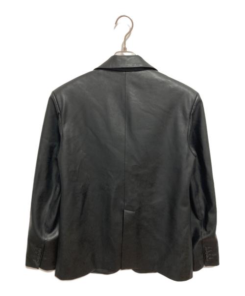 TODAYFUL（トゥデイフル）TODAYFUL (トゥデイフル) Ecoleather Tailored Jacket ブラック サイズ:36の古着・服飾アイテム