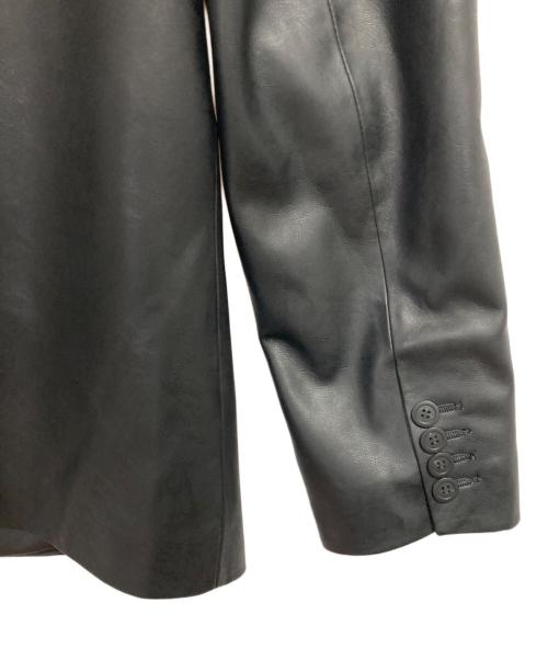 TODAYFUL（トゥデイフル）TODAYFUL (トゥデイフル) Ecoleather Tailored Jacket ブラック サイズ:36の古着・服飾アイテム