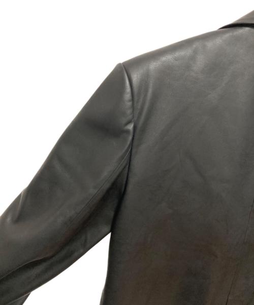 TODAYFUL（トゥデイフル）TODAYFUL (トゥデイフル) Ecoleather Tailored Jacket ブラック サイズ:36の古着・服飾アイテム