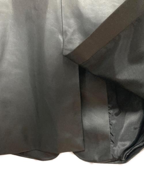 TODAYFUL（トゥデイフル）TODAYFUL (トゥデイフル) Ecoleather Tailored Jacket ブラック サイズ:36の古着・服飾アイテム