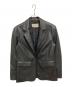 TODAYFUL（トゥデイフル）の古着「Ecoleather Tailored Jacket」｜ブラック