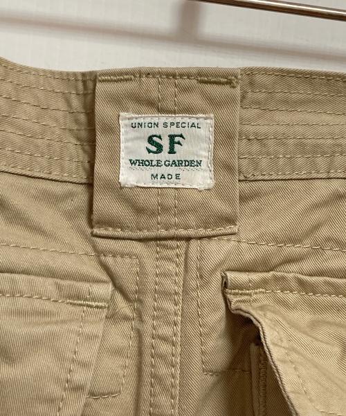 SASSAFRAS（ササフラス）SASSAFRAS (ササフラス) カーゴパンツ ベージュ サイズ:Sの古着・服飾アイテム