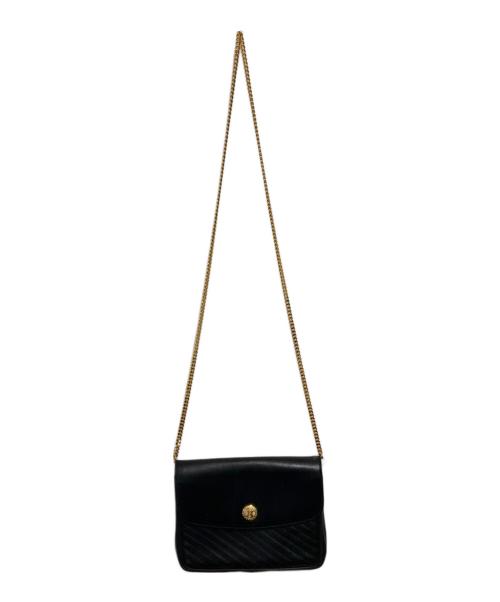 CELINE（セリーヌ）CELINE (セリーヌ) チェーンショルダーバッグ ブラックの古着・服飾アイテム
