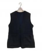 OHGAオオガ）の古着「リバーベスト」｜ブラック