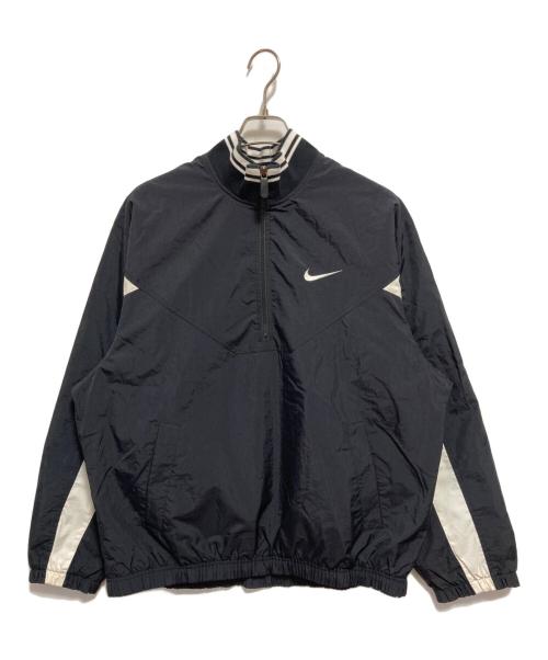 NIKE（ナイキ）NIKE (ナイキ) 90’ｓハーフジップジャケット ブラック サイズ:Mの古着・服飾アイテム