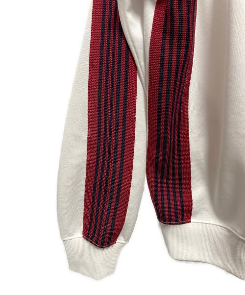 Needles（ニードルズ）Needles (ニードルズ) クルーネックスウェット ホワイト サイズ:XLの古着・服飾アイテム