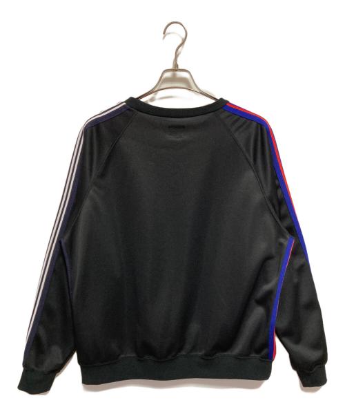 Needles（ニードルズ）Needles (ニードルズ) FREAK’S STORE (フリークスストア) 別注クルーネックスウェット ブラック サイズ:Mの古着・服飾アイテム