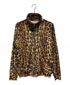 WACKO MARIAワコマリア）の古着「レオパードジップジャケット」｜ベージュ