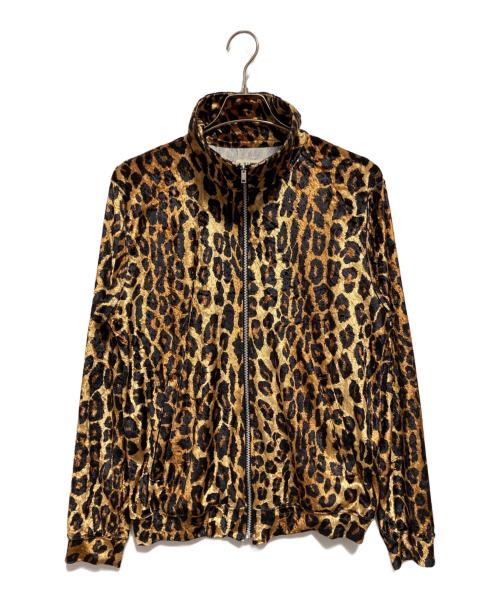 WACKO MARIA（ワコマリア）WACKO MARIA (ワコマリア) レオパードジップジャケット ベージュ サイズ:Lの古着・服飾アイテム