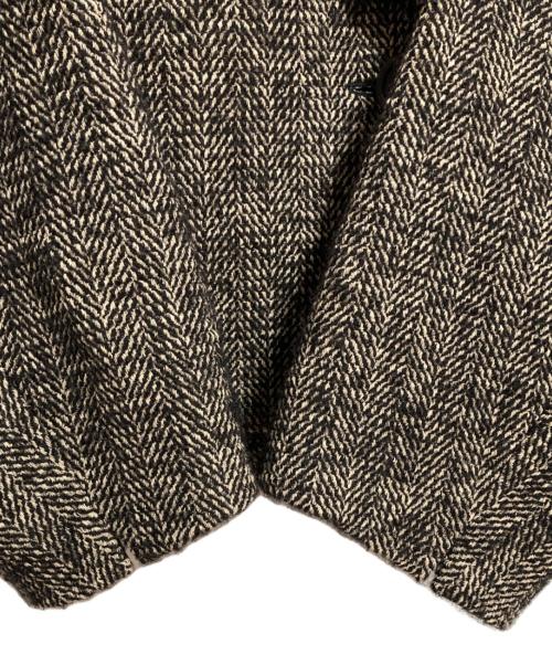 FRAMeWORK（フレームワーク）FRAMeWORK (フレームワーク) TWEEDショートコート グレー サイズ:SIZE 38の古着・服飾アイテム
