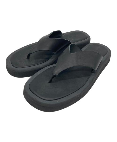 PADRONE（パドローネ）PADRONE (パドローネ) STUDIOUS (ステュディオス) 別注 パドローネ サンダル ブラック サイズ:41の古着・服飾アイテム