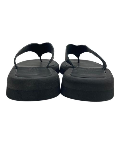 PADRONE（パドローネ）PADRONE (パドローネ) STUDIOUS (ステュディオス) 別注 パドローネ サンダル ブラック サイズ:41の古着・服飾アイテム