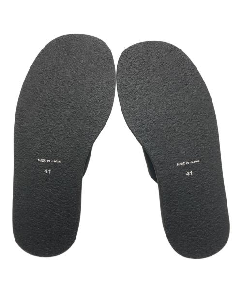 PADRONE（パドローネ）PADRONE (パドローネ) STUDIOUS (ステュディオス) 別注 パドローネ サンダル ブラック サイズ:41の古着・服飾アイテム