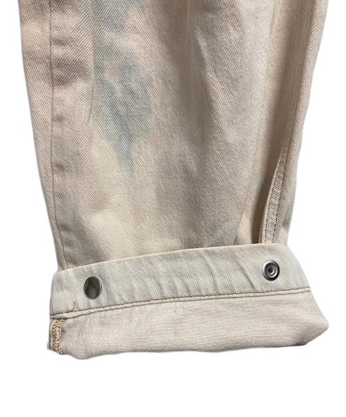DIESEL（ディーゼル）DIESEL (ディーゼル) ヴィンテージ加工デニムパンツ アイボリー サイズ:SIZE W25の古着・服飾アイテム
