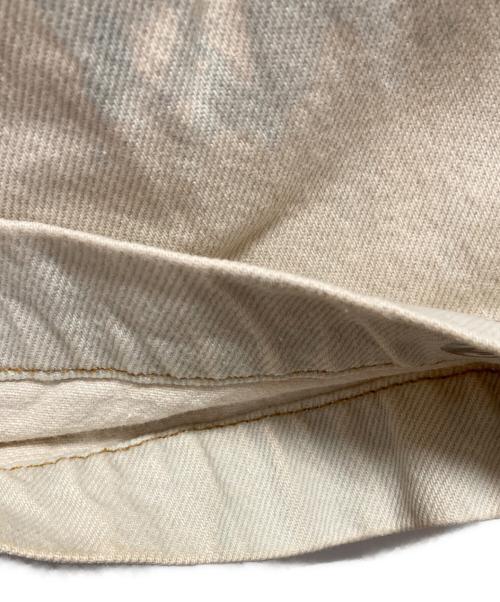 DIESEL（ディーゼル）DIESEL (ディーゼル) ヴィンテージ加工デニムパンツ アイボリー サイズ:SIZE W25の古着・服飾アイテム