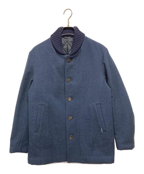 PAPAS PLUS（パパスプラス）PAPAS PLUS (パパスプラス) カバーオール ネイビー サイズ:Mの古着・服飾アイテム