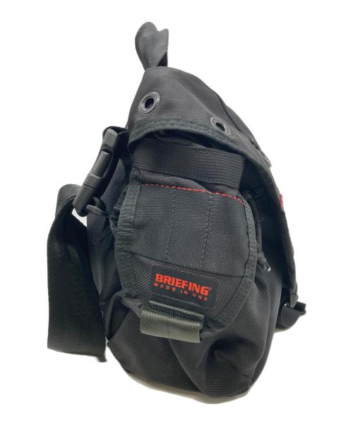 BRIEFING（ブリーフィング）BRIEFING (ブリーフィング) 2WAYメッセンジャーバッグ ブラックの古着・服飾アイテム