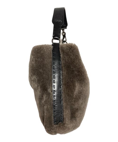 FALORNI ITALIA（ファロルニ イタリア レ ボルセ）FALORNI ITALIA (ファロルニ イタリア レ ボルセ) ワンショルダーバッグ グレーの古着・服飾アイテム