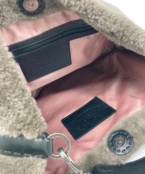 FALORNI ITALIA（ファロルニ イタリア レ ボルセ）FALORNI ITALIA (ファロルニ イタリア レ ボルセ) ワンショルダーバッグ グレーの古着・服飾アイテム