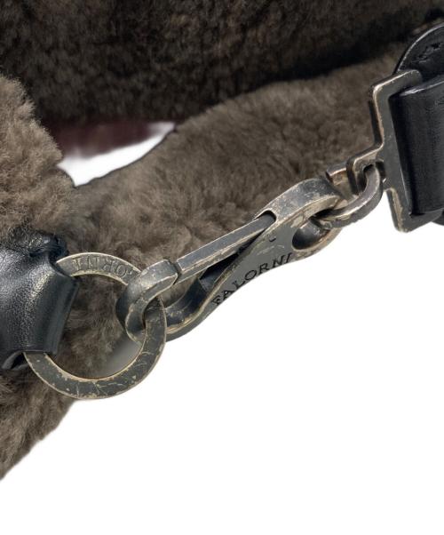 FALORNI ITALIA（ファロルニ イタリア レ ボルセ）FALORNI ITALIA (ファロルニ イタリア レ ボルセ) ワンショルダーバッグ グレーの古着・服飾アイテム