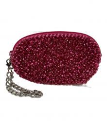 ANTEPRIMA（アンテプリマ）の古着「ワイヤーポーチ」｜ピンク