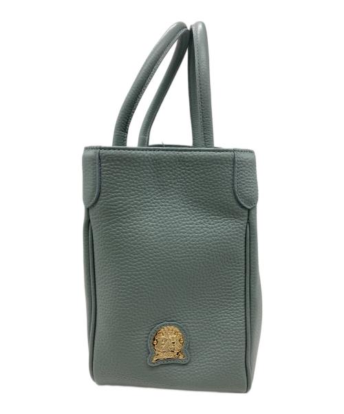 A.D.M.J.（エーディーエムジェイ）A.D.M.J. (エーディーエムジェイ) ハンドバッグ ブルーの古着・服飾アイテム