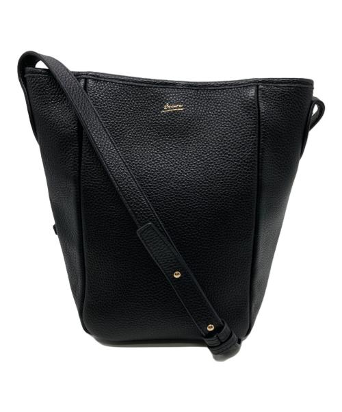 ear PAPILLONNER（イアパピヨネ）ear PAPILLONNER (イアパピヨネ) レザーフラップ2WAYバッグ ベージュの古着・服飾アイテム