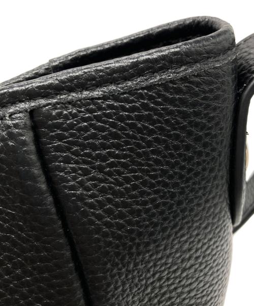 ear PAPILLONNER（イアパピヨネ）ear PAPILLONNER (イアパピヨネ) レザーフラップ2WAYバッグ ベージュの古着・服飾アイテム