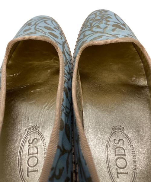 TOD'S（トッズ）TOD'S (トッズ) エスパドリーユ ブルー サイズ:37 1/2の古着・服飾アイテム