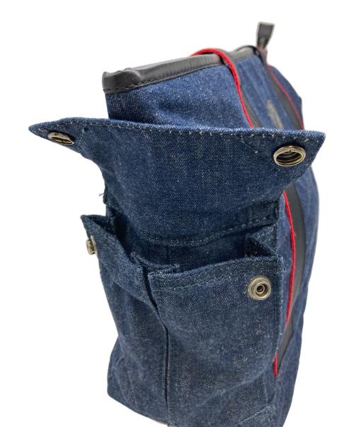 HUNTING WORLD（ハンティングワールド）HUNTING WORLD (ハンティングワールド) デニムキャンバストートバッグ インディゴの古着・服飾アイテム
