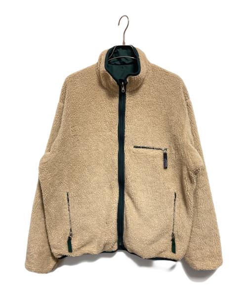 Patagonia（パタゴニア）Patagonia (パタゴニア) グリセード ジャケット ベージュ×ハンターグリーン サイズ:XLの古着・服飾アイテム