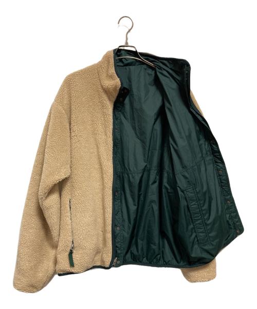 Patagonia（パタゴニア）Patagonia (パタゴニア) グリセード ジャケット ベージュ×ハンターグリーン サイズ:XLの古着・服飾アイテム