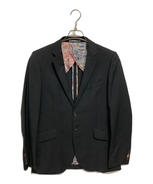 PS Paul Smith（ＰＳポールスミス）PS Paul Smith (ＰＳポールスミス) 2Bジャケット ブラック サイズ:Mの古着・服飾アイテム