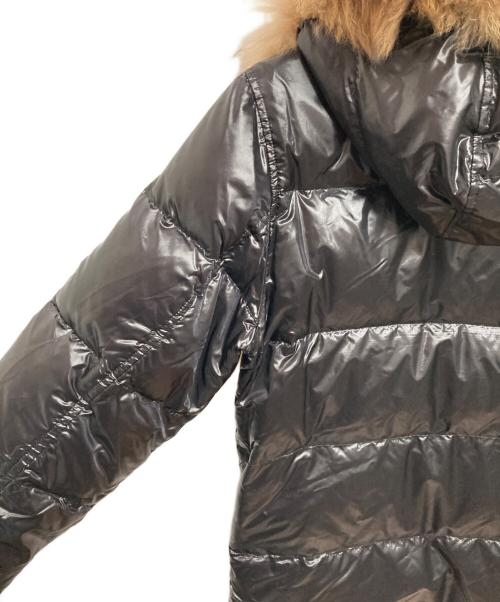 PAUL SMITH（ポールスミス）Paul Smith (ポールスミス) ラクーンファーダウンジャケット ブラック サイズ:Lの古着・服飾アイテム