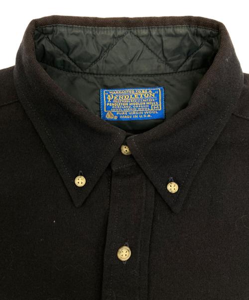 PENDLETON（ペンドルトン）PENDLETON (ペンドルトン) ボタンダウンシャツ ネイビー サイズ:Mの古着・服飾アイテム