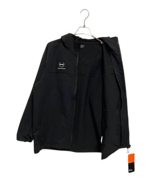 DESCENTE（デサント）DESCENTE (デサント) HEATNAVI ソフトシェル バックロゴ フルジップフーディー ブラック サイズ:L 未使用品の古着・服飾アイテム