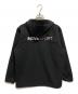 DESCENTE (デサント) HEATNAVI ソフトシェル バックロゴ フルジップフーディー ブラック サイズ:L 未使用品：5000円