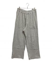 JOURNAL STANDARD relume（ジャーナルスタンダード レリューム）の古着「ダブルニー LOOP スウェットパンツ」｜グレー
